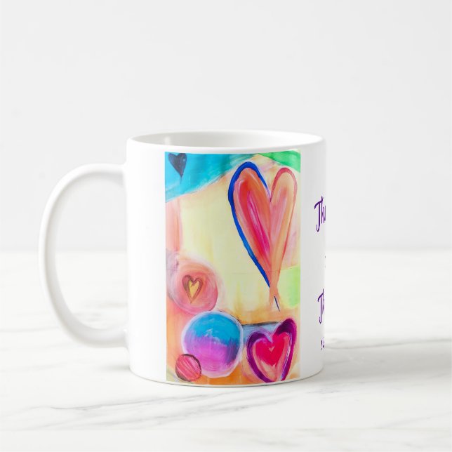 De Café Deus Vê A Caneca Do Coração (Esquerda)