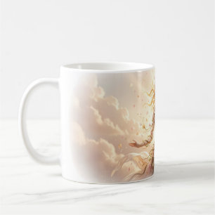 De Café Deusa da Luz em Bloom na Caneca Cloudsong