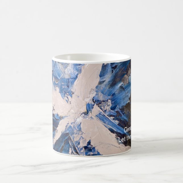 De Café Dia 1 do 1:1 da génese da caneca da criação - 5 (Centro)