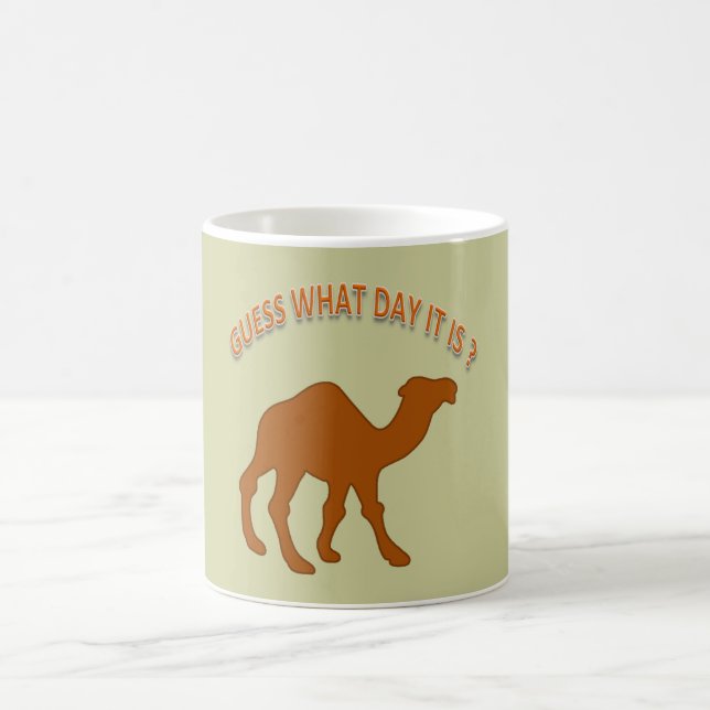 De Café Dia do Meio - Adivinhe Que Dia É? - Caneca (Centro)