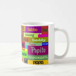 De Café Dia dos pais alguma caneca da língua