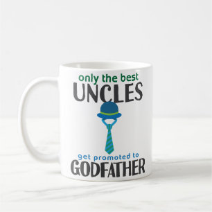De Café Dia dos pais da caneca Padrinho Herói do tio
