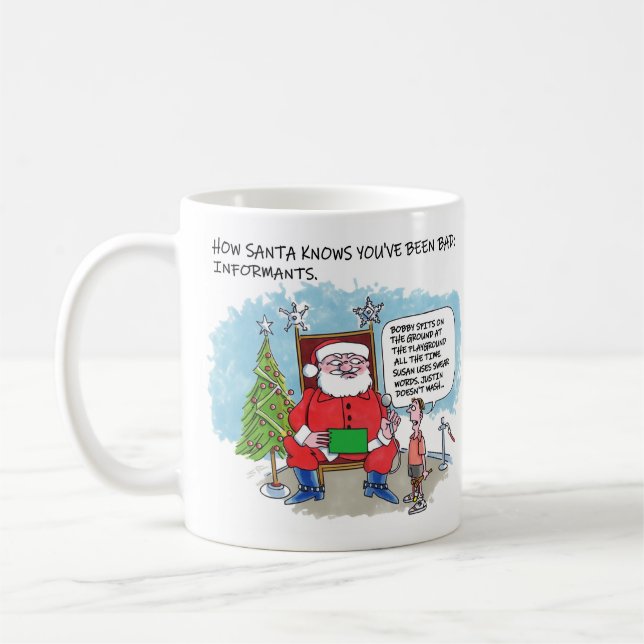 De Café Diga aos Papais noeis a caneca direita (Esquerda)