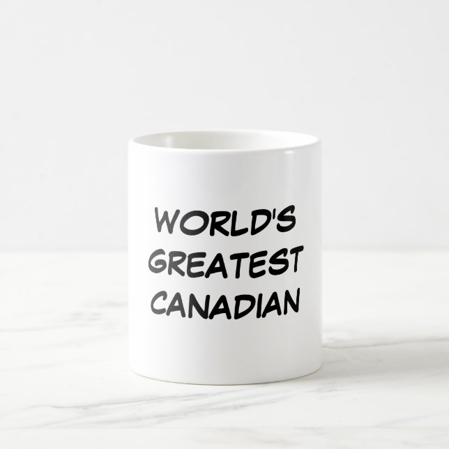 De Café Do "A grande" caneca canadense mundo (Centro)