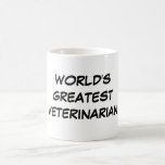 De Café Do "A grande" caneca veterinária mundo<br><div class="desc">Do " a grande" caneca veterinária mundo faz um grande presente!</div>