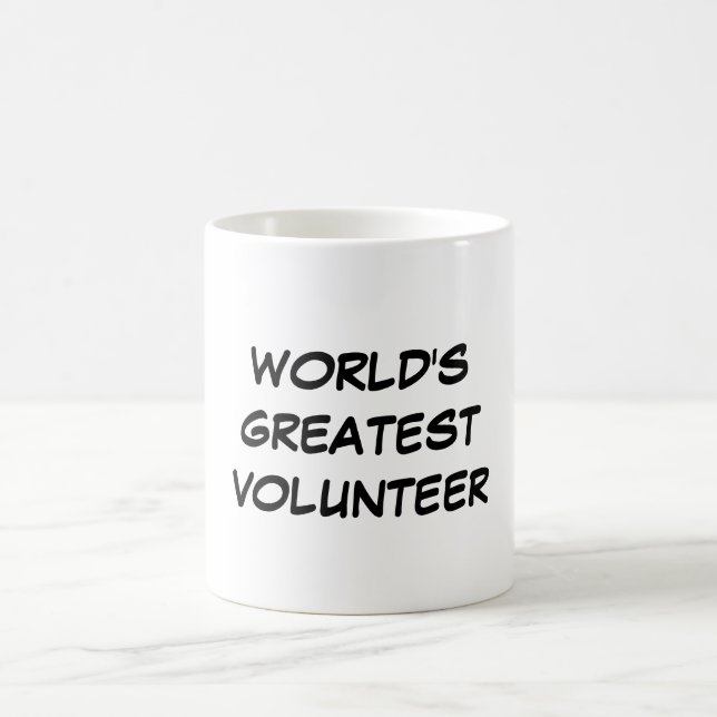 De Café Do "A grande" caneca voluntária mundo (Centro)
