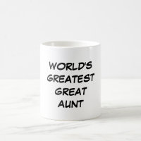 Do "A grande grande tia" caneca mundo