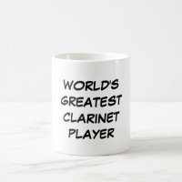Do "jogador do clarinete mundo caneca do grande"