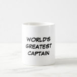 De Café Do "O grande capitão" caneca mundo<br><div class="desc">Do " o grande capitão" caneca mundo faz um grande presente!</div>