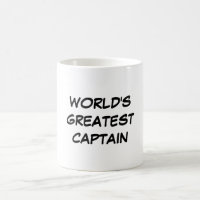 Do "O grande capitão" caneca mundo