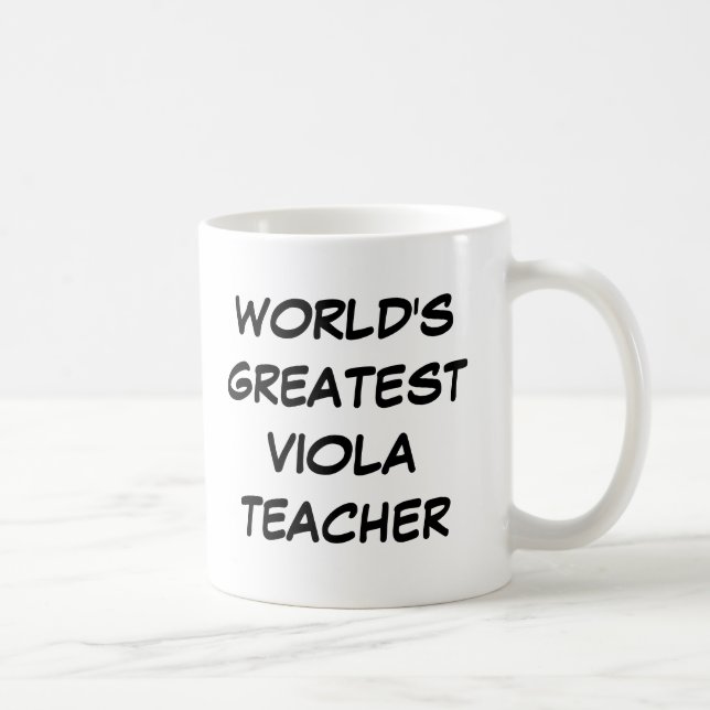 De Café Do "professor da viola mundo caneca do grande" (Direita)