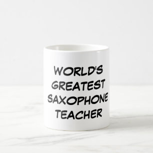 De Café Do "professor do saxofone mundo caneca do grande "