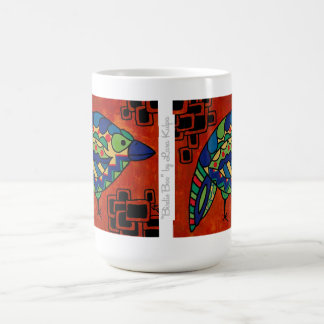 De Café Do "vaia passarinho" 15 onças. Caneca por Lara
