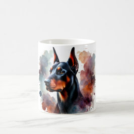De Café 🐾 Doberman Lovers, esta caneca é para você! 🐾