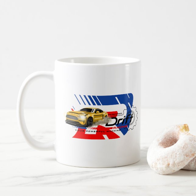 De Café Drifting | Caneca Clássica #11 (Com Donut)