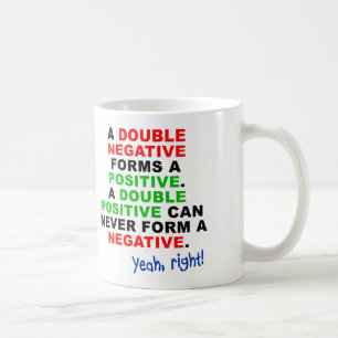De Café Duplo Negativo Positivo - Maçã Engraçada ou Caneca