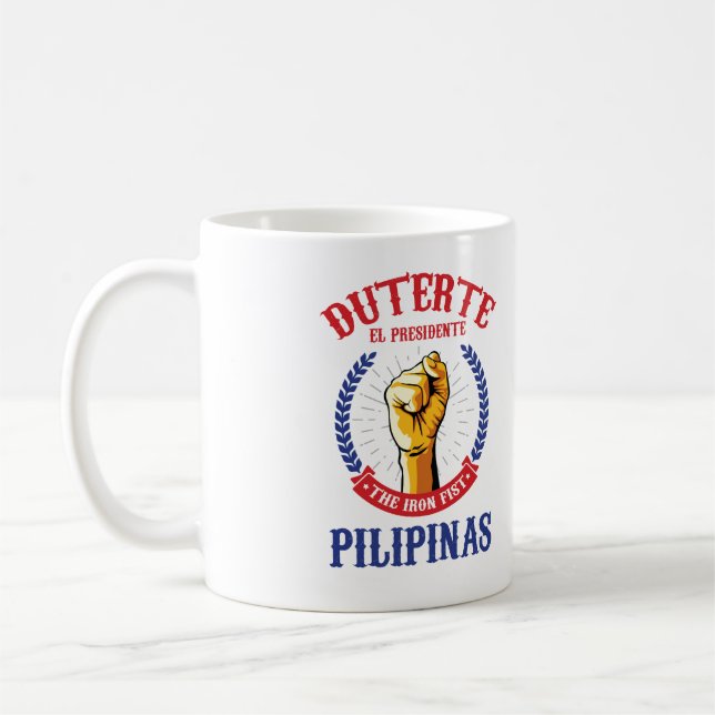 De Café Duterte - caneca do EL Presidente (Esquerda)