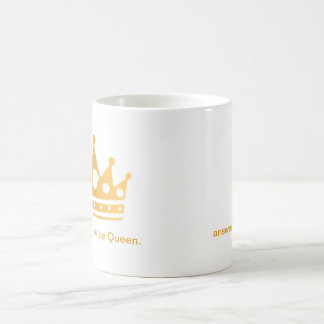 De Café É bom ser caneca da rainha