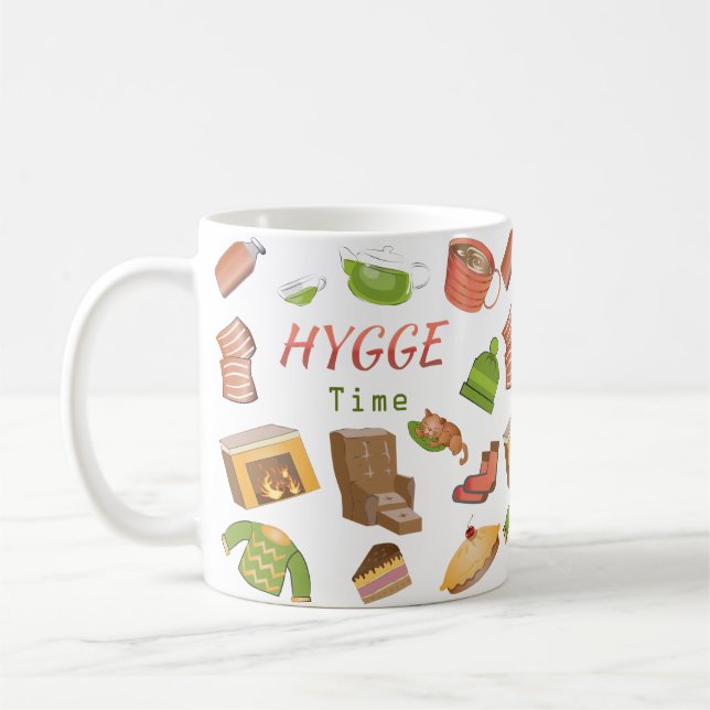 De Café É Hora da Garganta! Caneca (Esquerda)