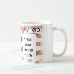 De Café É meu herói! caneca