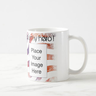 De Café É meu herói! caneca