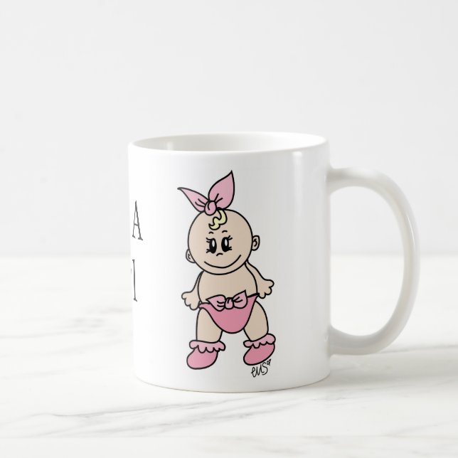 De Café É uma caneca da menina (Direita)