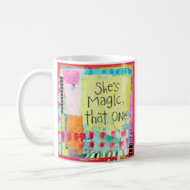 De Café Ela é mágica, aquela caneca (Esquerda)