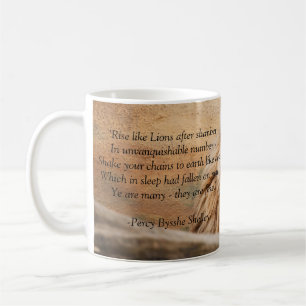 De Café "Elevação como caneca dos leões"