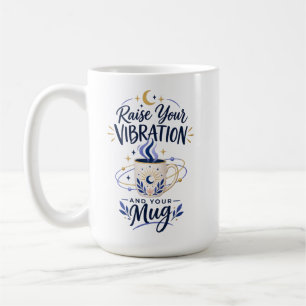 De Café Eleve Sua Vibração—e Sua Caneca Caneca Celestial