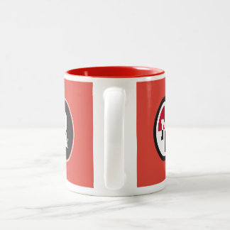 De Café Em Dois Tons 11 onças combinado. Caneca