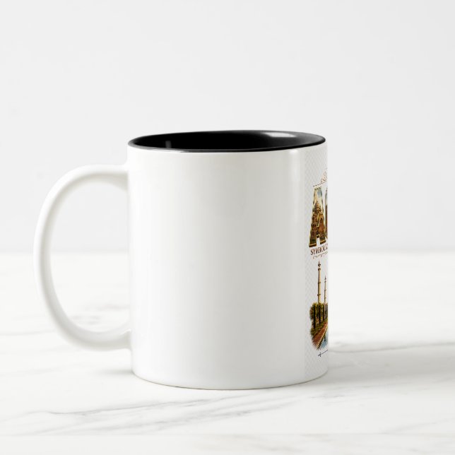 De Café Em Dois Tons A Caneca "Agra" (Esquerda)