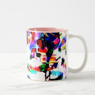 De Café Em Dois Tons A caneca branca mágica