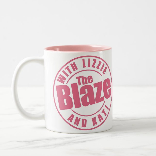De Café Em Dois Tons A caneca da chama (Esquerda)