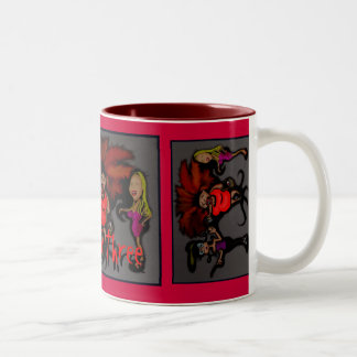 De Café Em Dois Tons A caneca da diva três