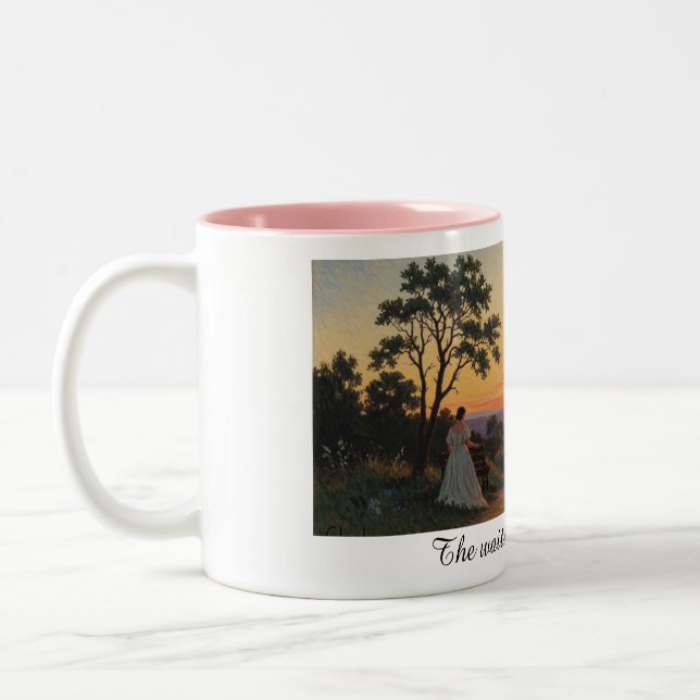 De Café Em Dois Tons A caneca da senhora que espera (Esquerda)
