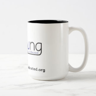 De Café Em Dois Tons A caneca desconhecido