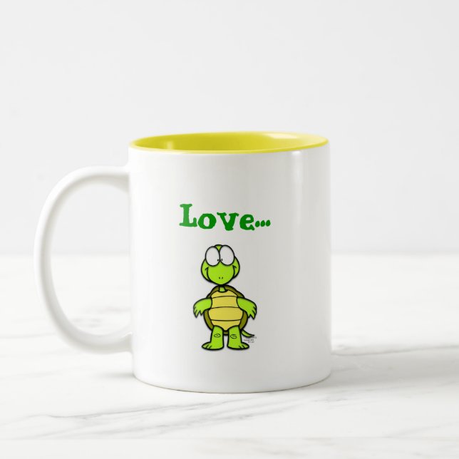 De Café Em Dois Tons A caneca do amor (Esquerda)