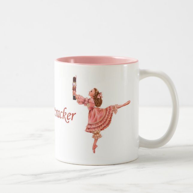 De Café Em Dois Tons A caneca do balé do Nutcracker (Direita)