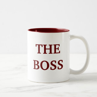 De Café Em Dois Tons A caneca do CHEFE