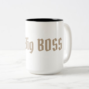 De Café Em Dois Tons A caneca do chefe