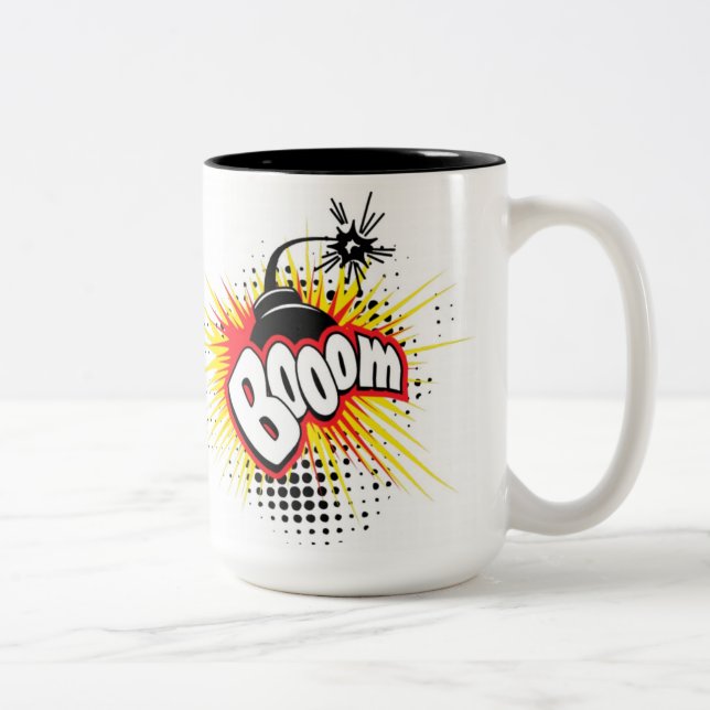 De Café Em Dois Tons A caneca do crescimento (Direita)