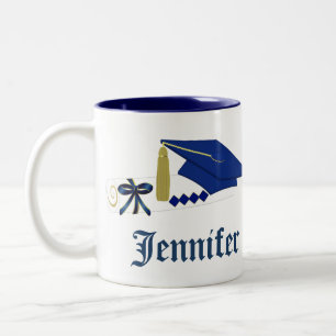 De Café Em Dois Tons A caneca do formando feito sob encomenda