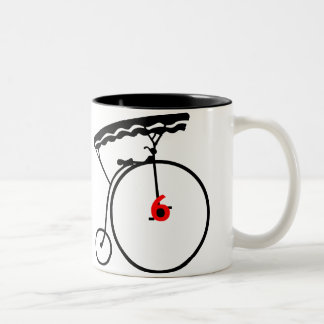 De Café Em Dois Tons A caneca do número seis do prisioneiro