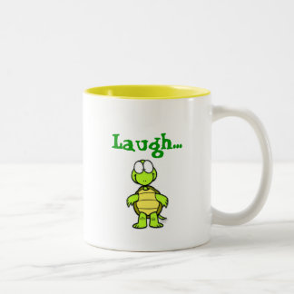 De Café Em Dois Tons A caneca do riso