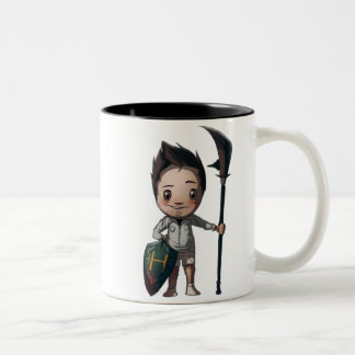 De Café Em Dois Tons A caneca feliz do Hob