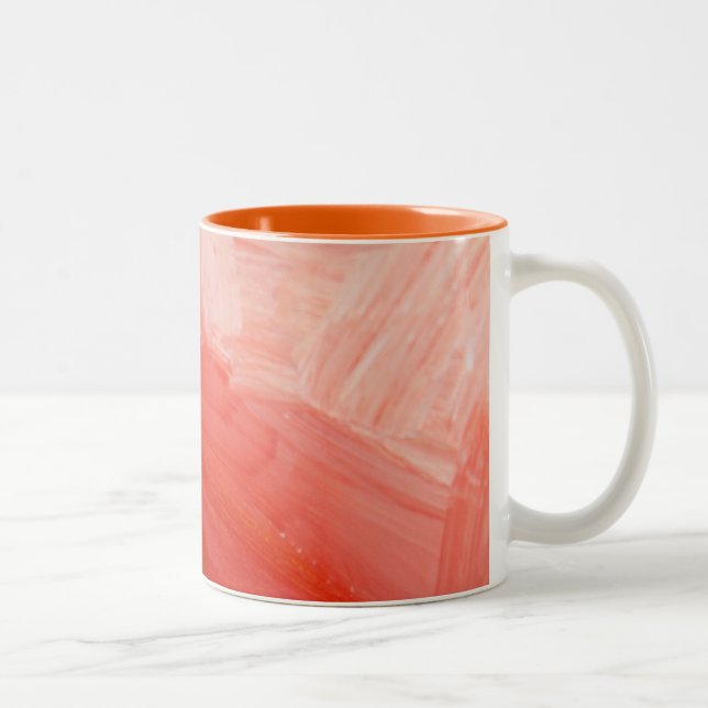 De Café Em Dois Tons A caneca impressa belas artes do cais (Direita)