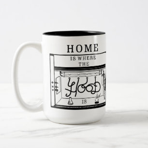 De Café Em Dois Tons A casa é o lugar onde a capa é caneca
