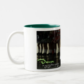 De Café Em Dois Tons A dança é minha caneca rítmica da poesia