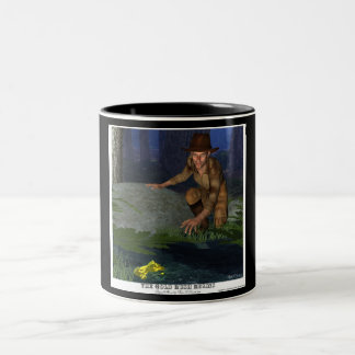 De Café Em Dois Tons "A febre do ouro começa" a caneca original do