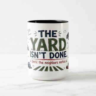 De Café Em Dois Tons A Grama Não Está Pronta Caneca Engraçada para Pai